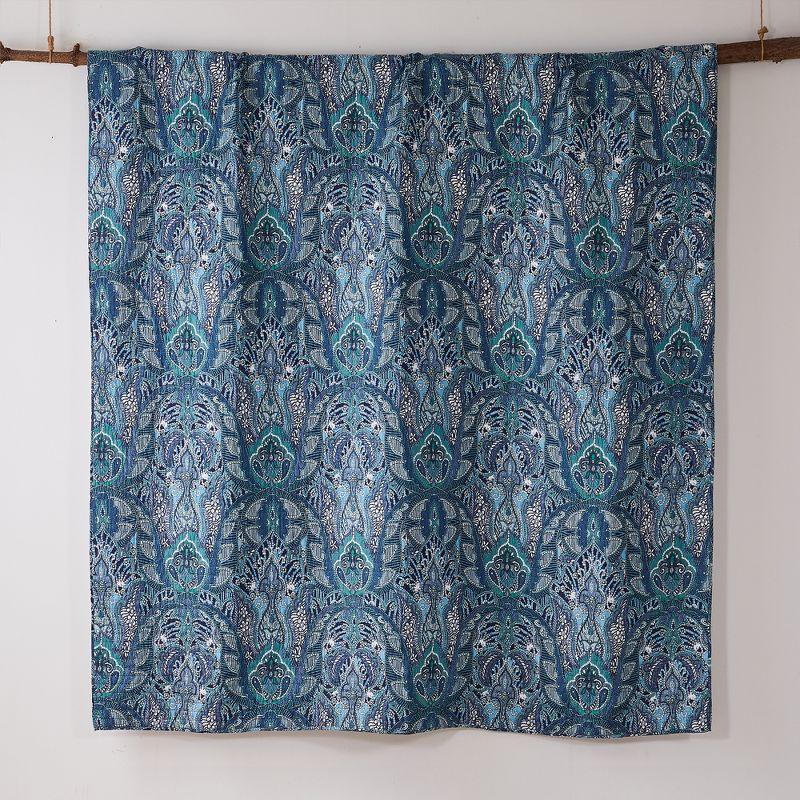 Bellamy Teal Quilt Set - One Twin/Twin XL Quilt and One Standard Sham - Levtex Home
