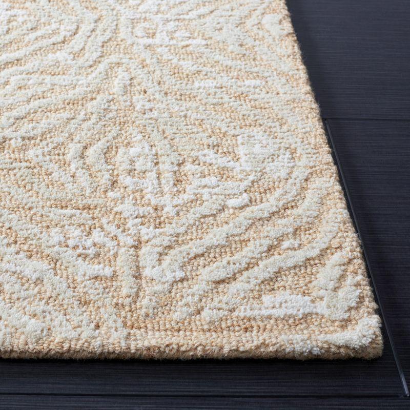 Metro MET905 Hand Tufted Area Rug - Gold/Ivory - 5'x8' - Safavieh.