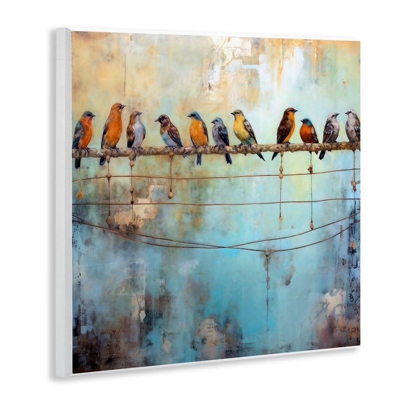 Stupell Industries Abstract Perched Birds, 12" x 12"