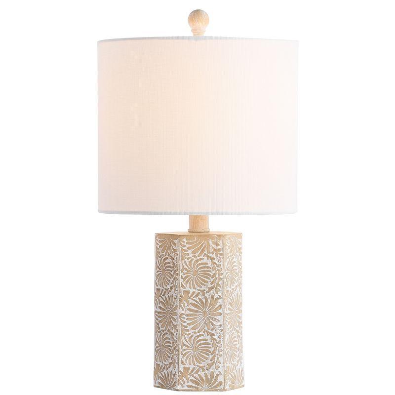 Eliseo Table Lamp - 18.5 Inch Height - TBL4167 - Beige - Safavieh