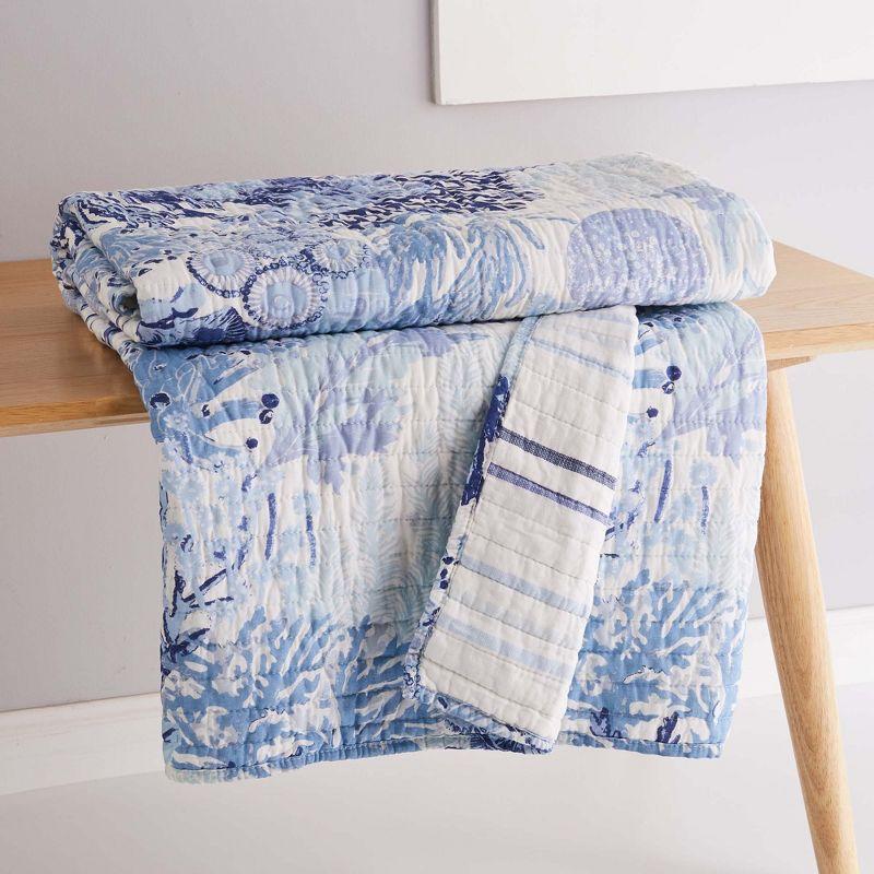 Reef Dream Throw - One Quilted Throw - Levtex Home
