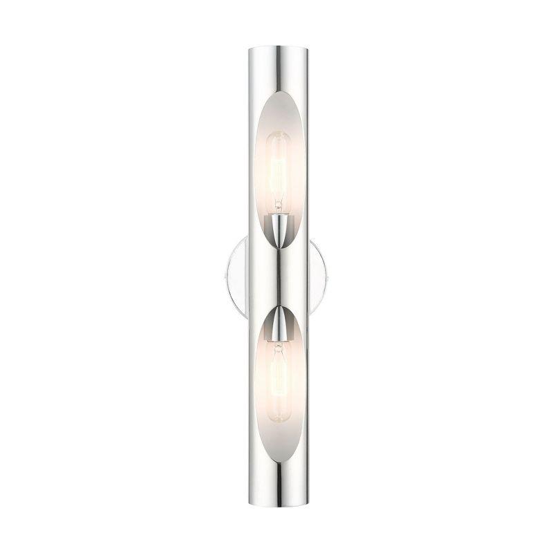 Livex Lighting Novato 2 - Light Wall Light in  Polished Chrome