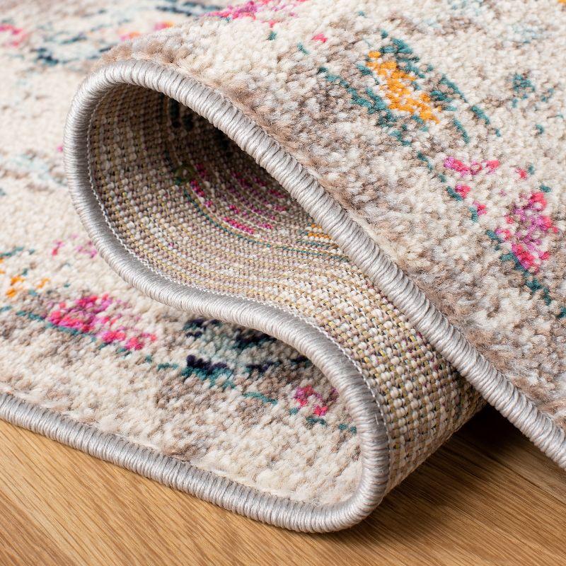 Madison MAD468 Power Loomed Indoor Area Rug - Taupe/Ivory - 8'x10' - Safavieh