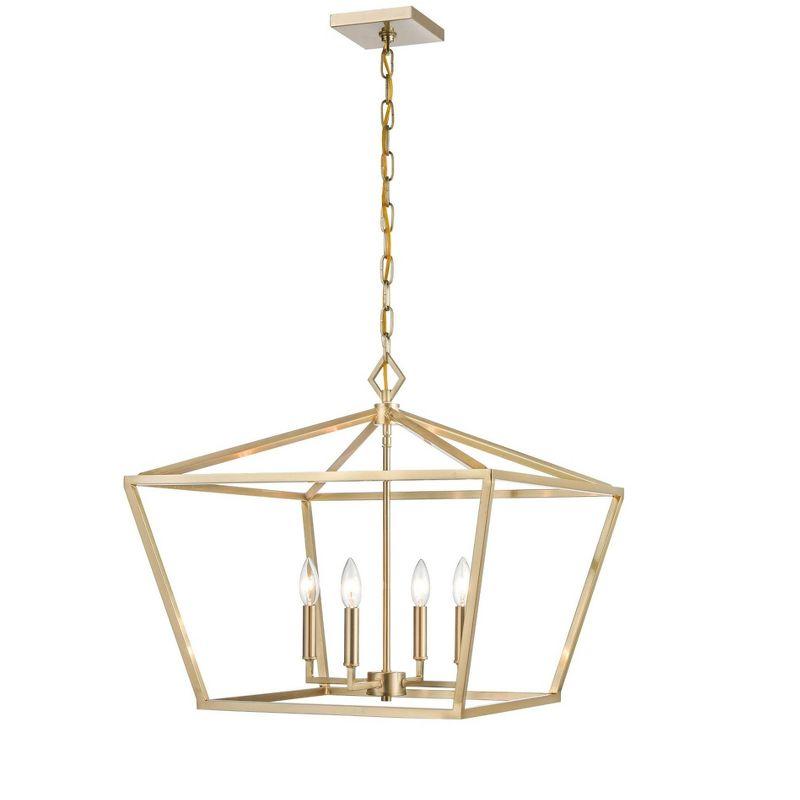 Millennium Lighting 4 - Light Pendant in  Modern Gold
