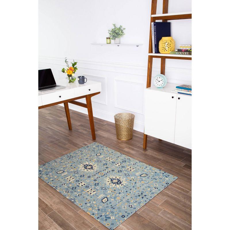 Tabriz Carpet Straight Rectangular Chair Mat