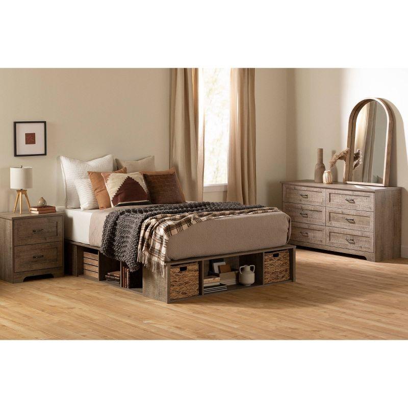 Prairie Storage Bed With Baskets