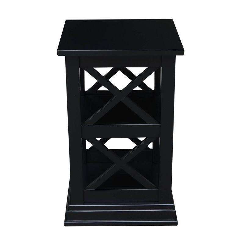 Hampton Accent Table with Shelves - International Concepts