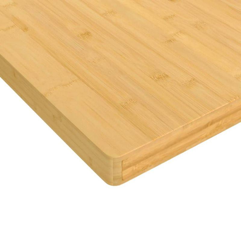 vidaXL Chopping Board 39.4 in.x19.7 in.x1.6 in. Bamboo