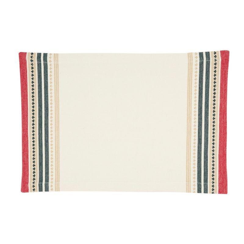 Saro Merry Pines Dobby Placemat (Set of 4)