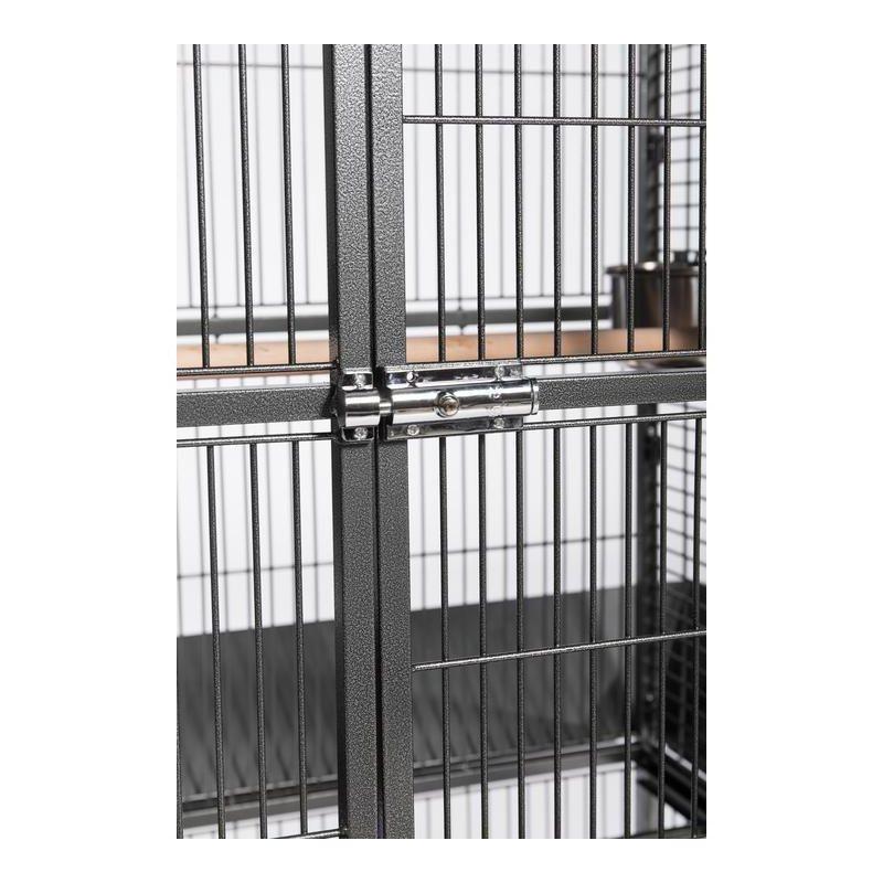 Prevue Pet Products 34521 Dome top Bird Cage, Large, Black Hammerstone