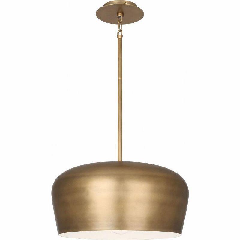 Galaxy 1 - Light Warm Brass Single Pendant