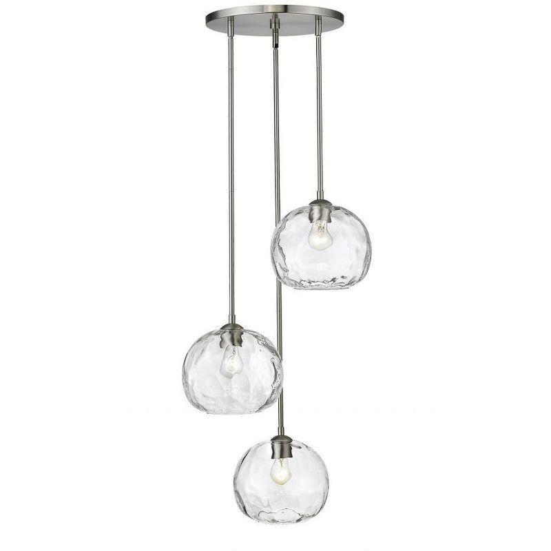 Z-Lite Chloe 3 - Light Chandelier in  Brushed Nickel