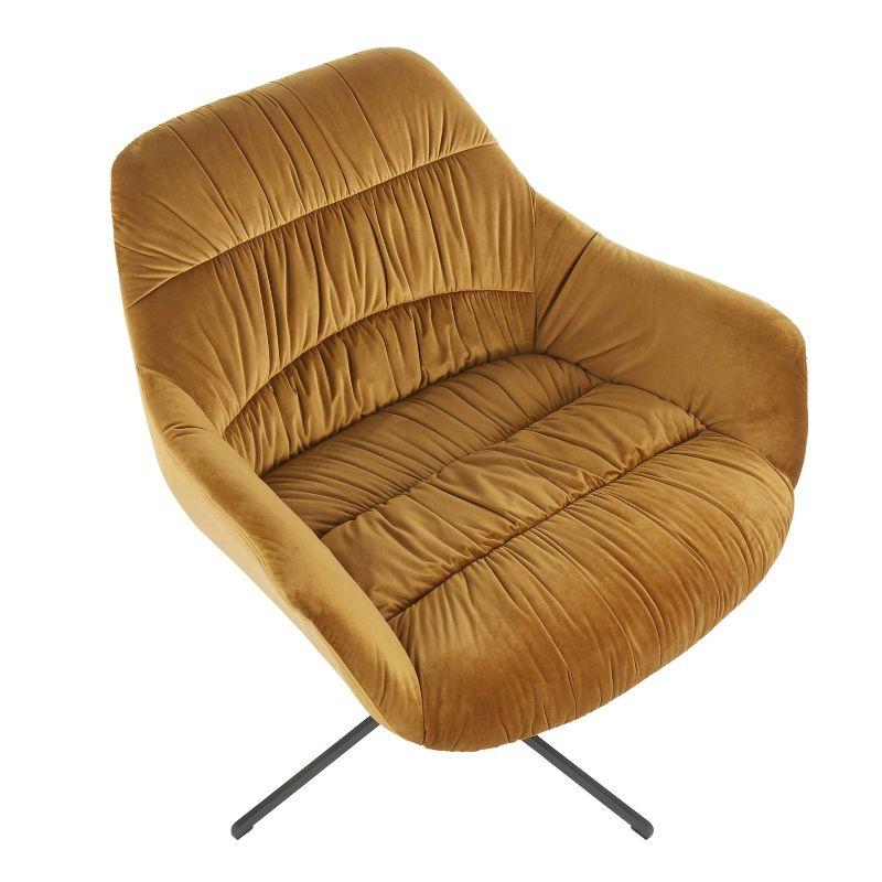 Wayne Contemporary Upholstered Lounge Chair - LumiSource