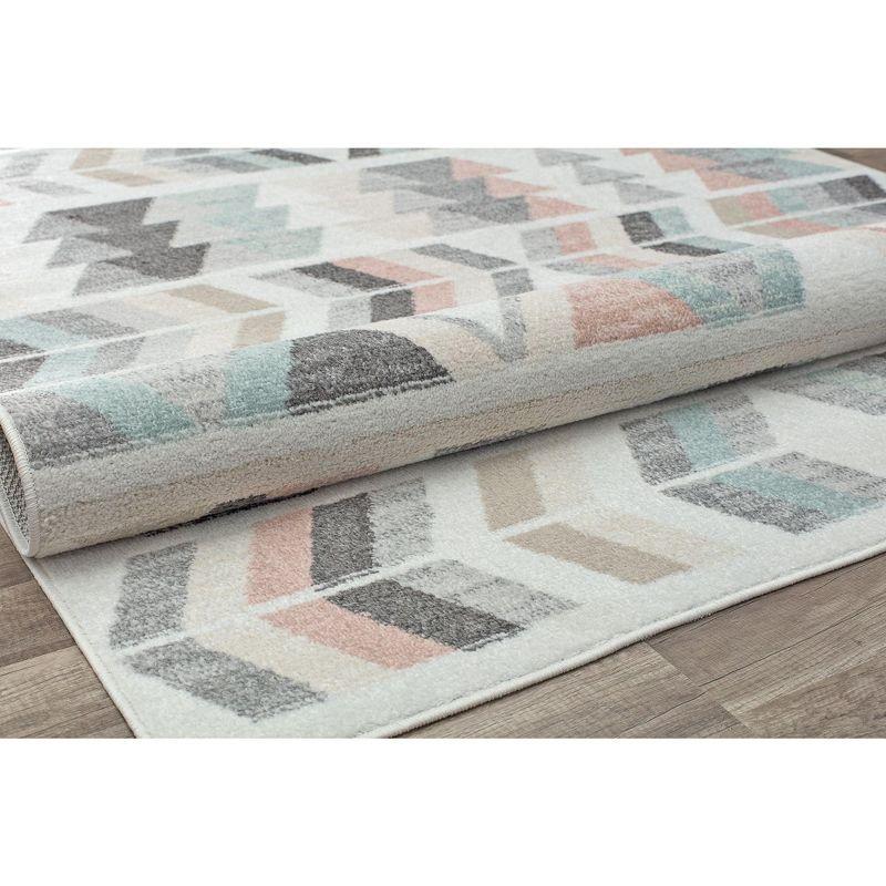 Rugs America Mika Geometric Contemporary Area Rug