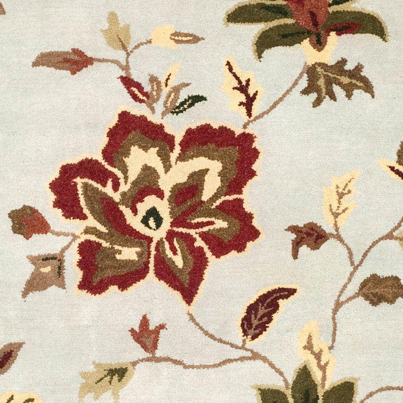 World Menagerie Arber Hand Tufted Wool Floral / Flower Rug
