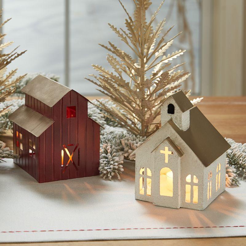 Park Designs Metal Church Tealight Holder