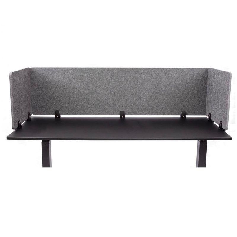 Stand Up Desk Store Fabric 1 Panel Desk Partition