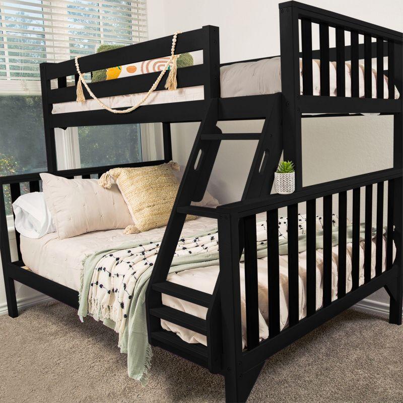 Max & Lily Scandinavian Twin over Full Bunk Bed