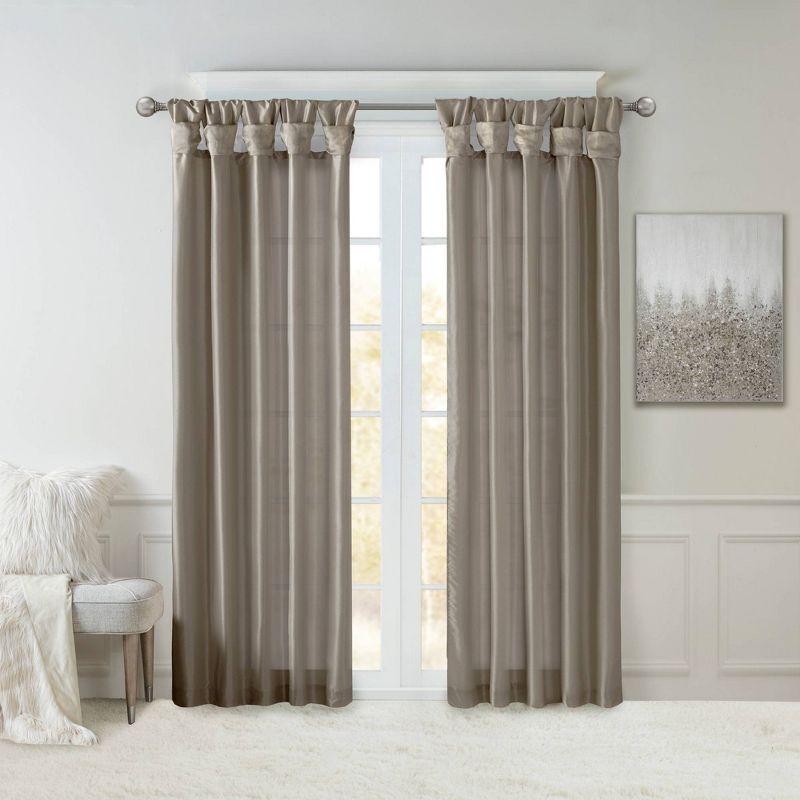 Rivau Light-Filtering Single Curtain Panel