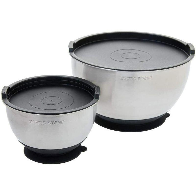 Food Prep Stainless Steel Nested Mixing Bowl Set