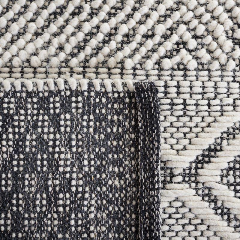 Union Rustic Dessiree Hand Woven Wool And Cotton Geometric Rug