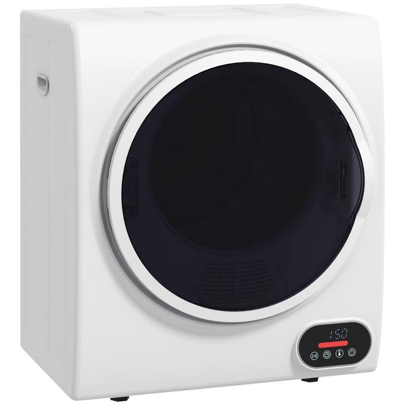 HomCom 1.5 Cubic Feet Vented Electric Stackable Dryer