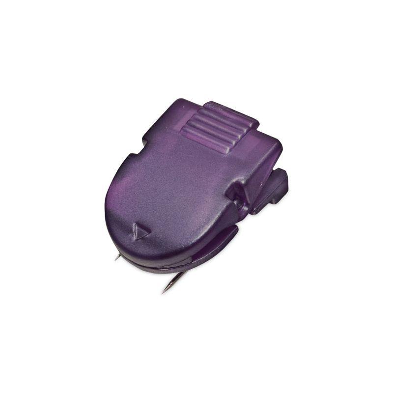 Advantus Wall Clips for Fabric Panels, 40 Sheet Capacity, Assorted Metallic Colors, 20/Box