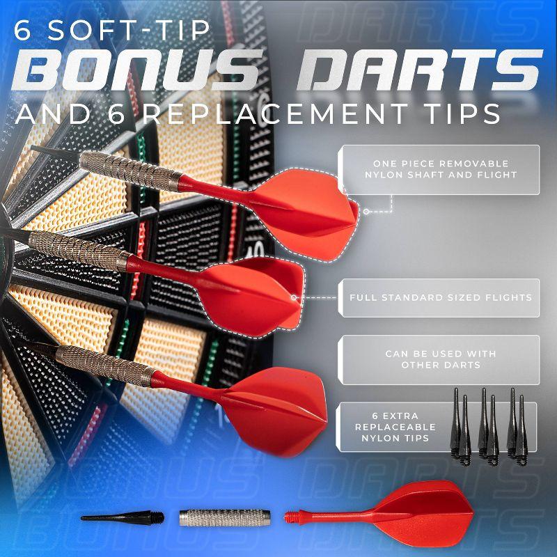 Franklin Sports Electronic Soft Tip Dartboard