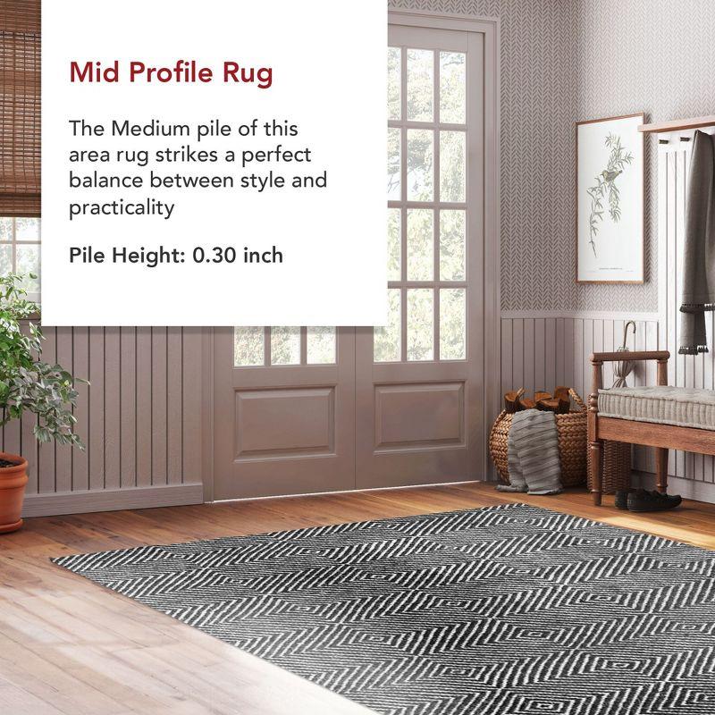 Nuloom Ago Geometric Wool Indoor Area Rug