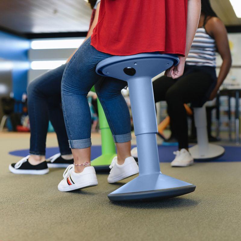 ECR4Kids ECR4Kids SitWell Wobble Stool, Adjustable Height, Active Seating