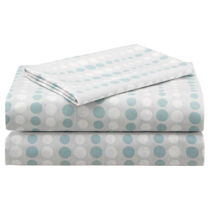 Cabrillo Complete Multiple Piece Comforter Set (Full) 9-Piece - Aqua: Madison Park Microfiber Bedding Ensemble with Embroidered Details