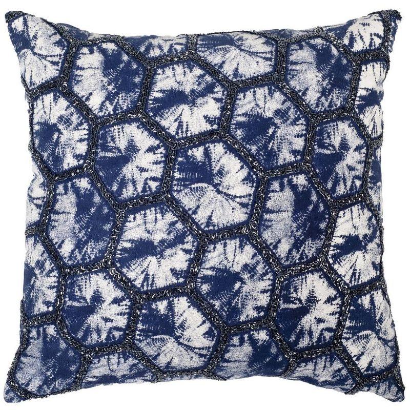 Safavieh Delra Embroidered Cotton Throw Pillow