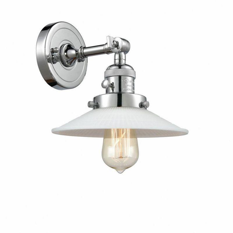 Innovations Lighting Halophane 1 - Light Sconce in  Polished Chrome