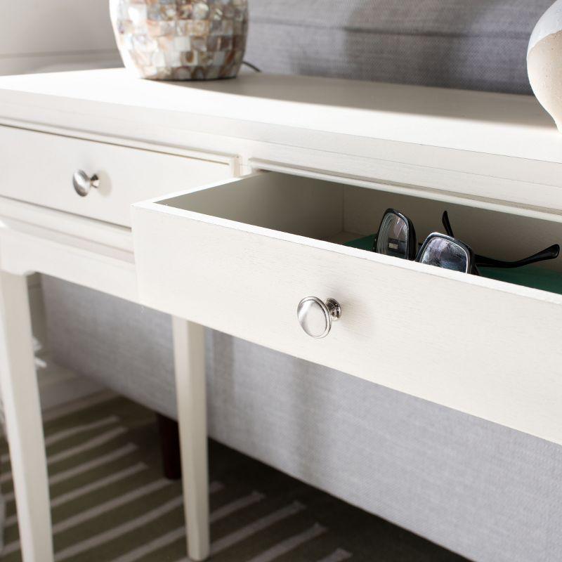 Opal 2 Drawer Console Table - CNS5726A - Off-White - Safavieh