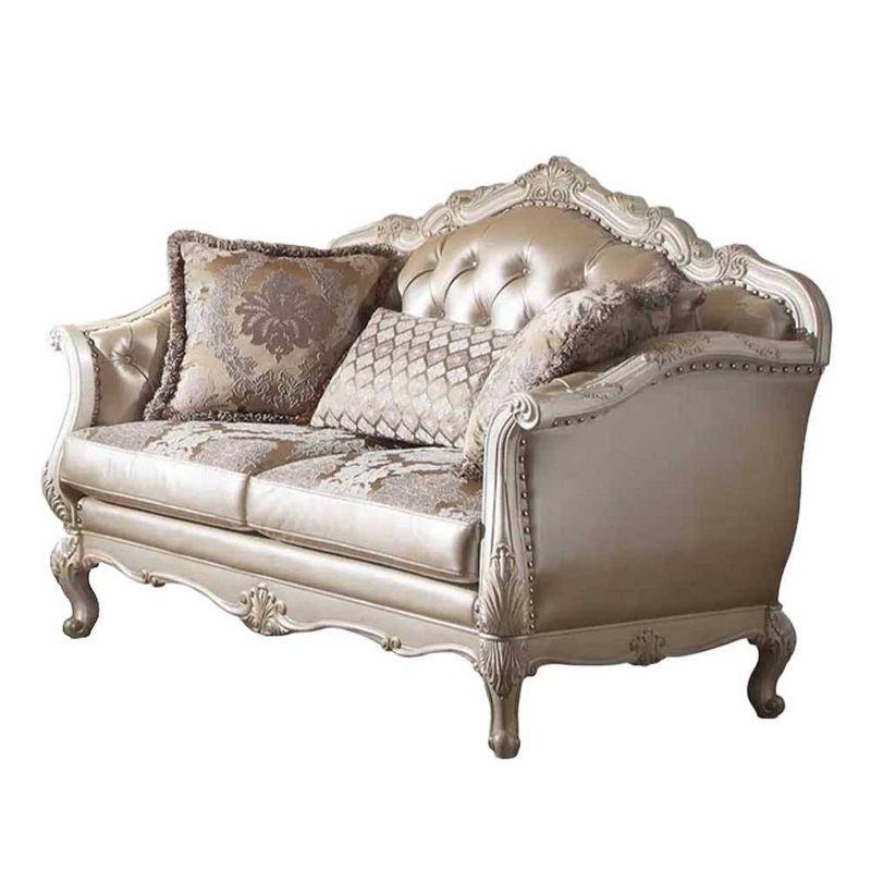 Andrew Home Studio Stella II 63'' Faux Leather Loveseat