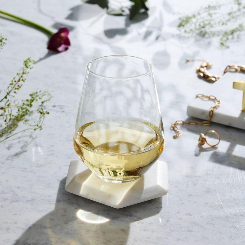 Signature-Greenwich Stemless Wine Glasses (Set of 6)