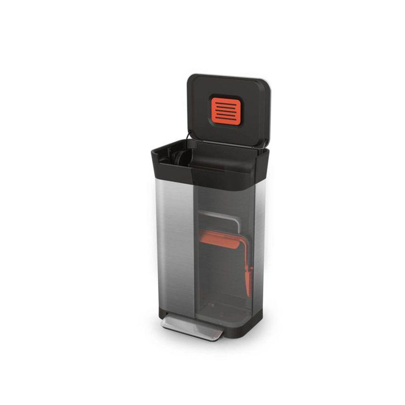 Joseph Joseph Joseph Joseph Titan Trash Compactor with Integrated Odor Control