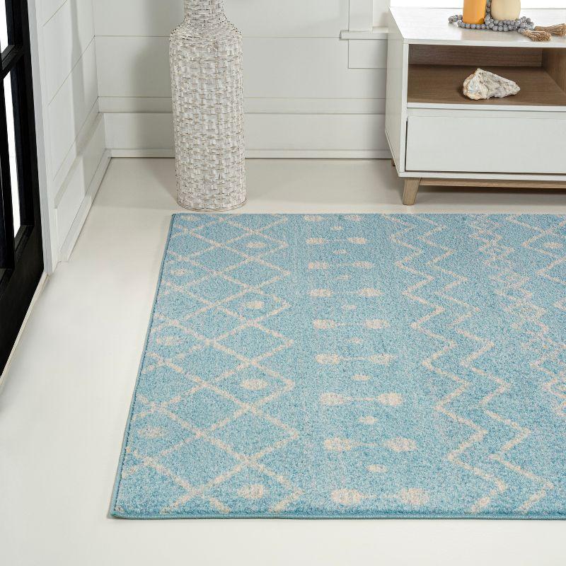 Aksil Moroccan Beni Souk Area Rug - JONATHAN Y