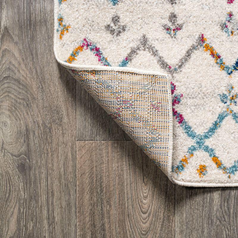 Moroccan Hype Boho Vintage Diamond Area Rug - JONATHAN Y