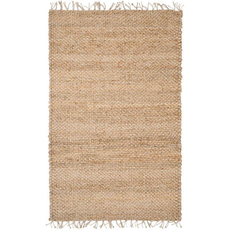 Natural Fiber NF733 Hand Woven Indoor Area Rug - Natural - 6'x9' - Safavieh.
