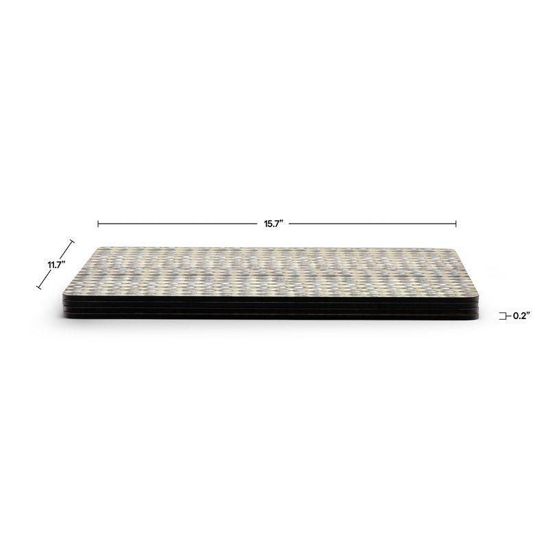 Pimpernel Pimpernel Pure Placemats 15.7 X 11.7" (Set of 4)