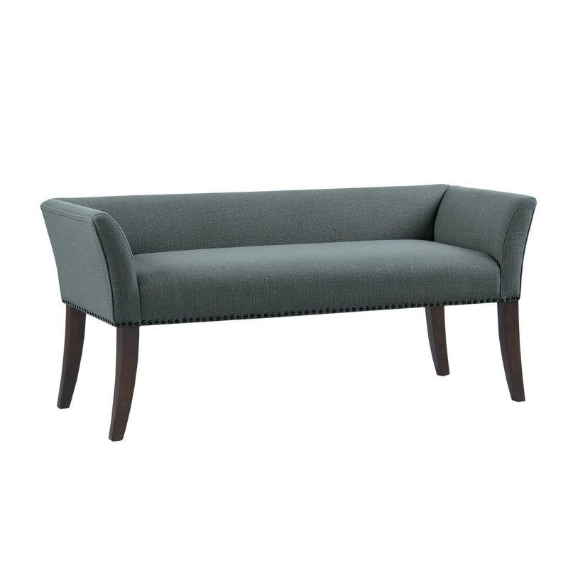 GZMWON 1 Polyester Upholstered Bench Bedroom Bench Modern Bench Accent Bench