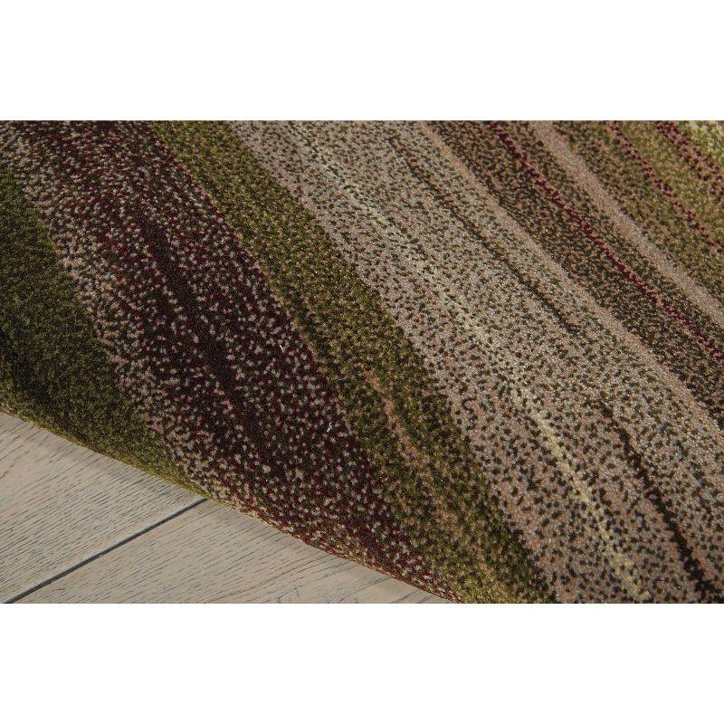 Forest Multicolor Tufted Synthetic 8' x 10' Area Rug