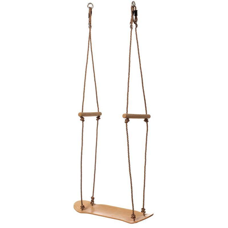 PLAYBERG Wood Natural Swing Seat