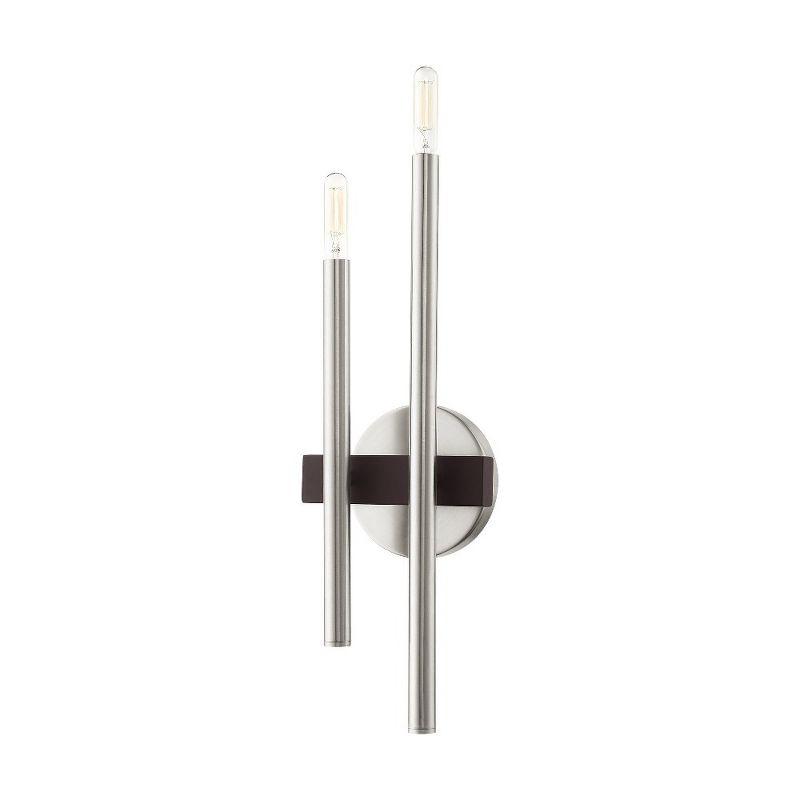 Livex Lighting Denmark 2 - Light Sconce in  Brushed Nickel