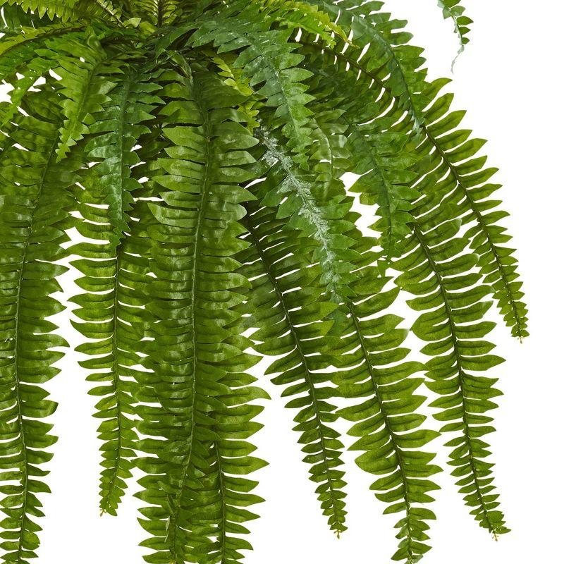 Set of 2 Artificial Boston Fern Plants - Nearly Natural