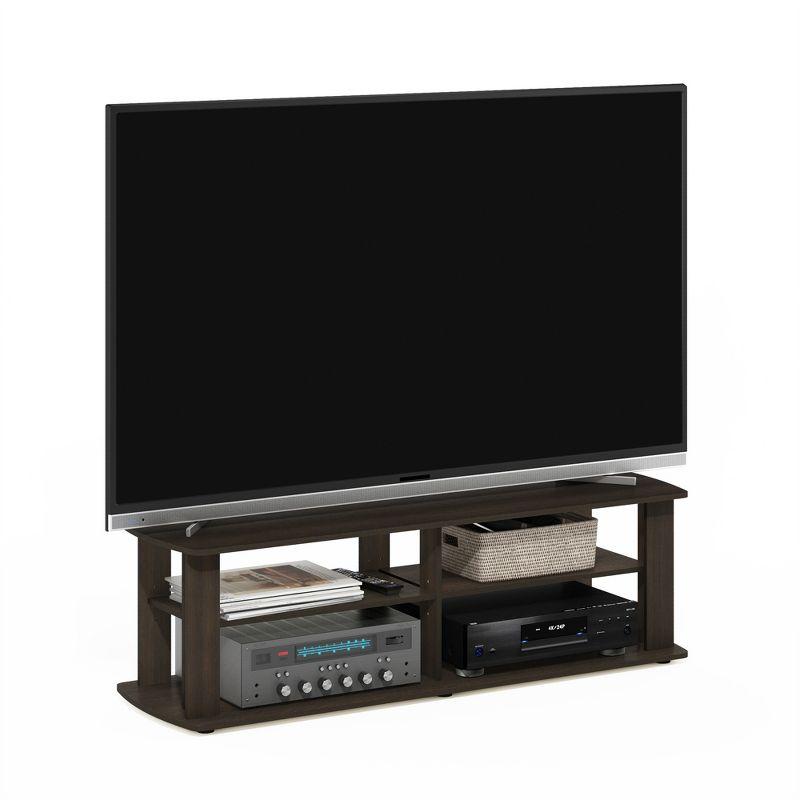 Furinno Mid-century 3-Tier Entertainment Center TV Stand for TVs up to 45"