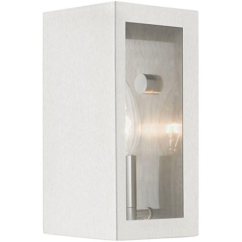 Livex Lighting Winfield 1 - Light Wall Light in  Brushed Nickel