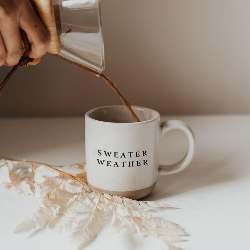 Sweet Water Decor Sweater Weather Stoneware Coffee Mug -14oz