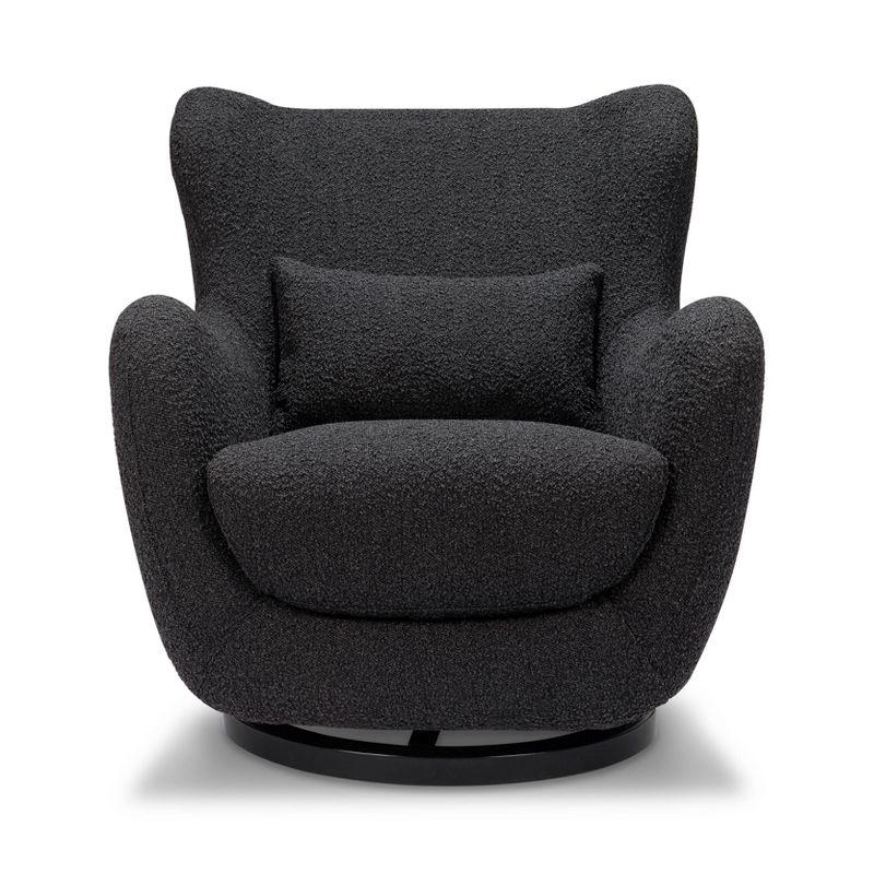 Solstice Swivel Glider in Boucle